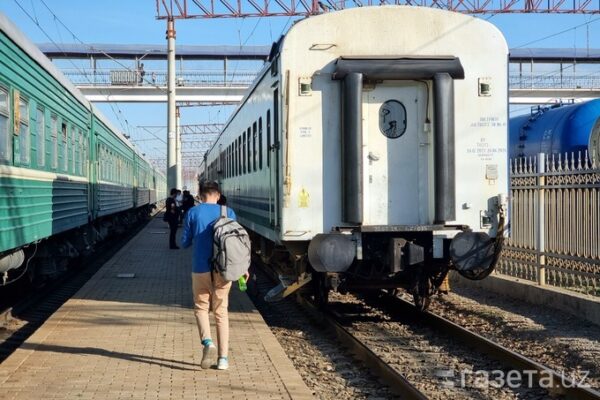 Ўзбекистонда поездлар кечиккани учун компенсация тўлаш тартиби жорий этилмоқда
